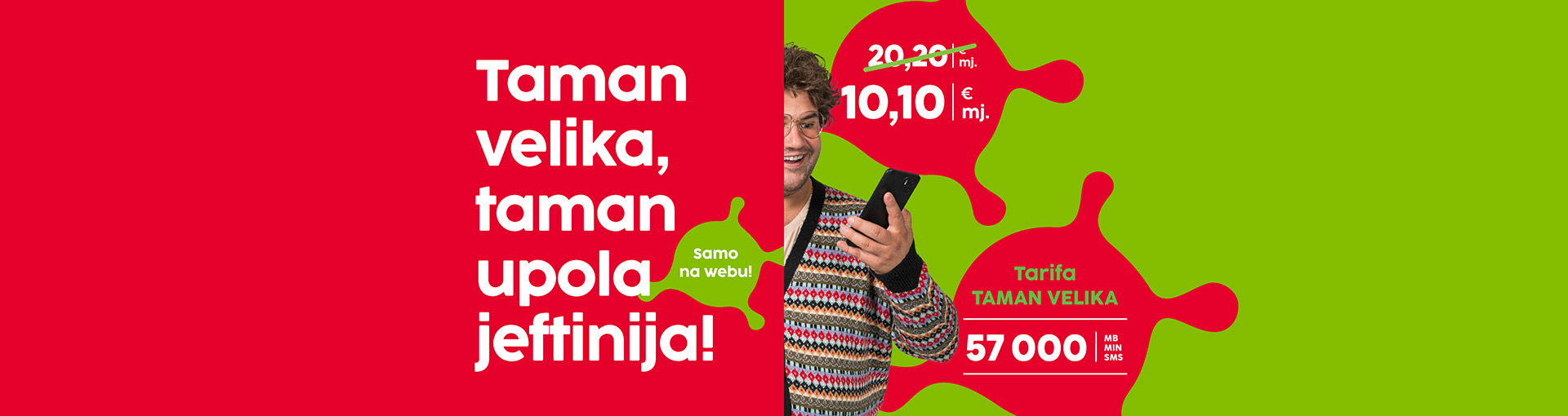 Taman Velika 57000 jedinica